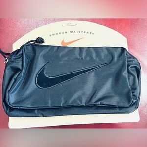 1990 Nike Swoosh Waistpack 🆕Black factory sealed (till I took photos)